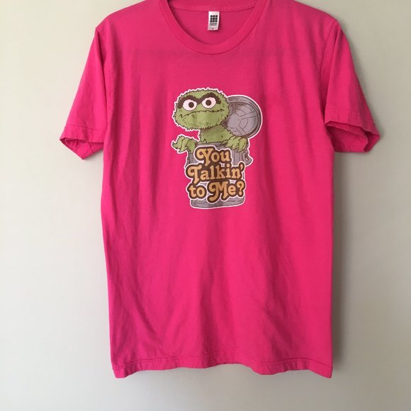 Oscar the Grouch T- Shirt "You talkin' to me?" - Picture 1 of 3